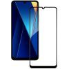 Стекло защитное ACCLAB Full Glue Xiaomi Poco C65 Black (1283126583636) изображение 2