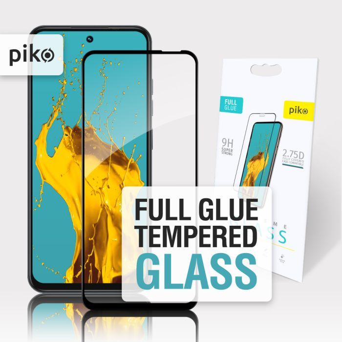 Скло захисне Piko Full Glue Tecno Spark Go 1 Black (1283126607769) зображення 5