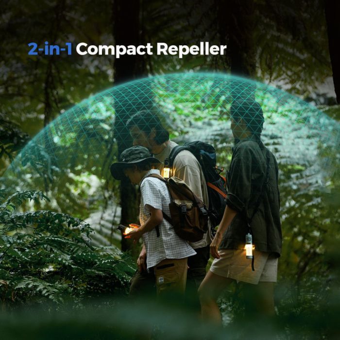 Фонарь Flextail антимоскітний Tiny Repel S, зелений (TRS4800-GN-i) изображение 3