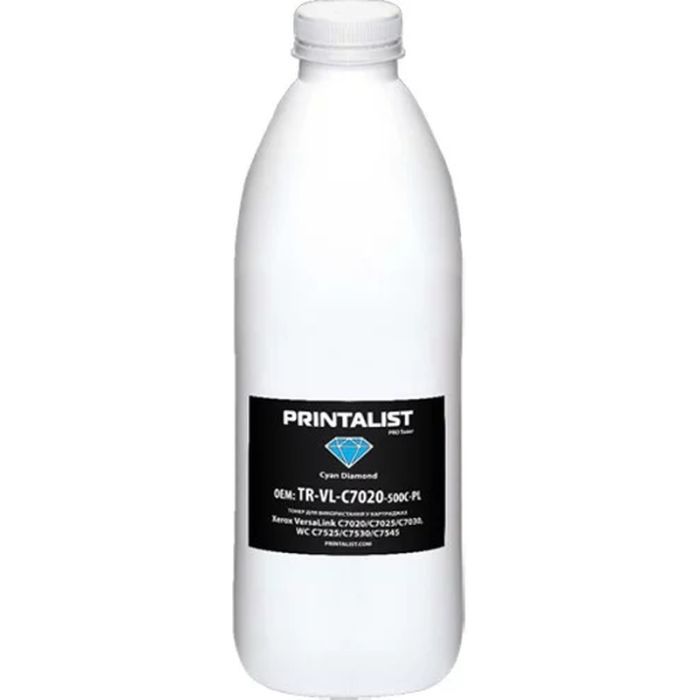 Тонер Printalist Xerox Ph 6510, 500g Cyan (TR-VL-C500-500C-PL)
