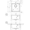 Мойка кухонная Deante Olfato ZPO_R10A + зміш. BQO_R72M (ZPOER10A) изображение 12