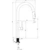 Мойка кухонная Deante Olfato ZPO_R10A + зміш. BQO_R72M (ZPOER10A) изображение 13