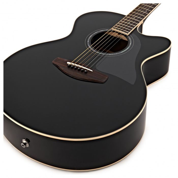 Гітара електроакустична Yamaha CPX600 Black зображення 2