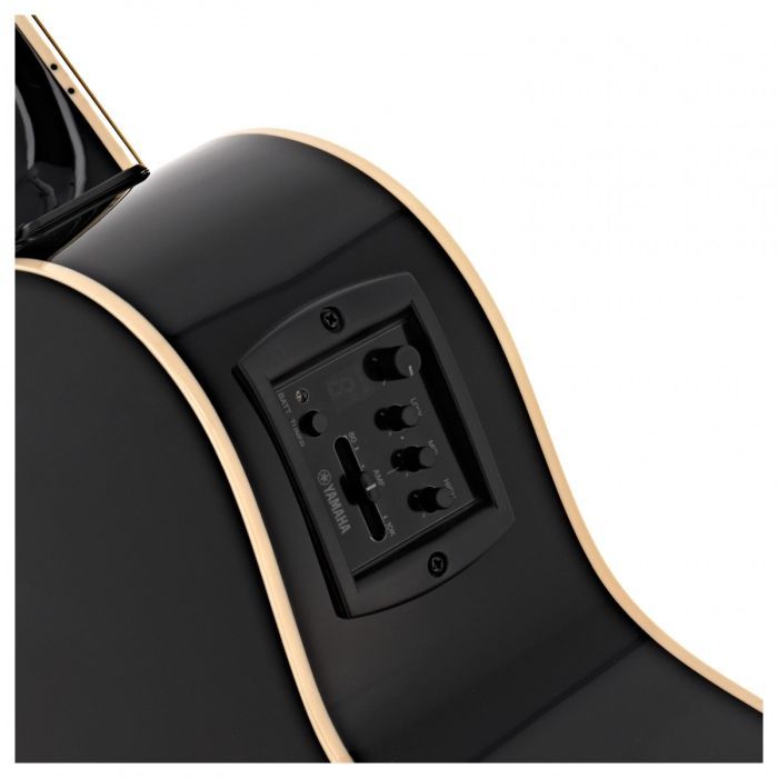 Гітара електроакустична Yamaha CPX600 Black зображення 4