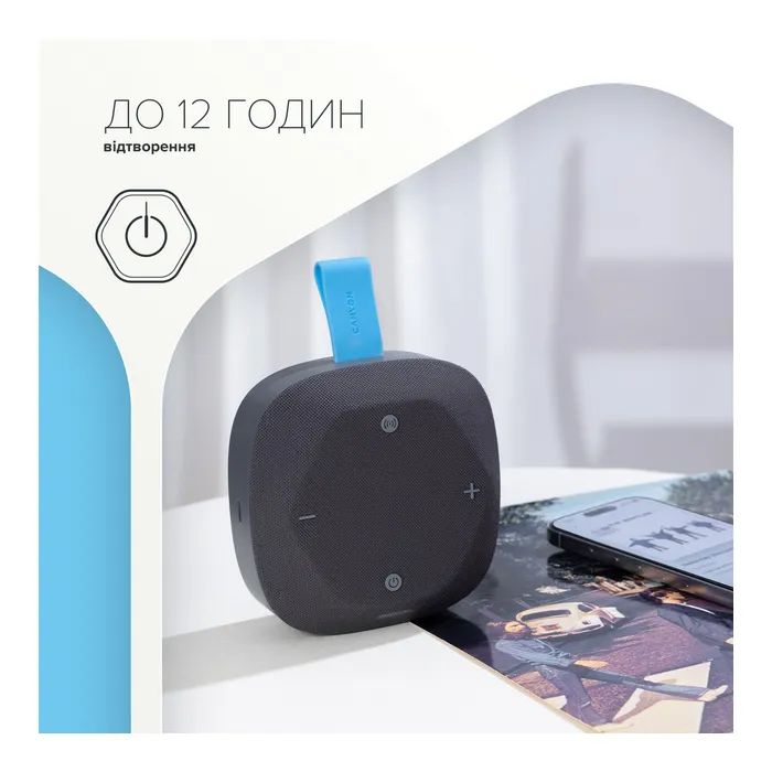Акустична система Canyon HEXAGON 10 Grey Blue (CNE-CBTSP10GB) зображення 11