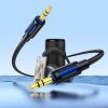 Кабель мультимедійний 3.5mm M to 3.5mm M 1.0m silicone black BOROFONE (6941991114373) зображення 6