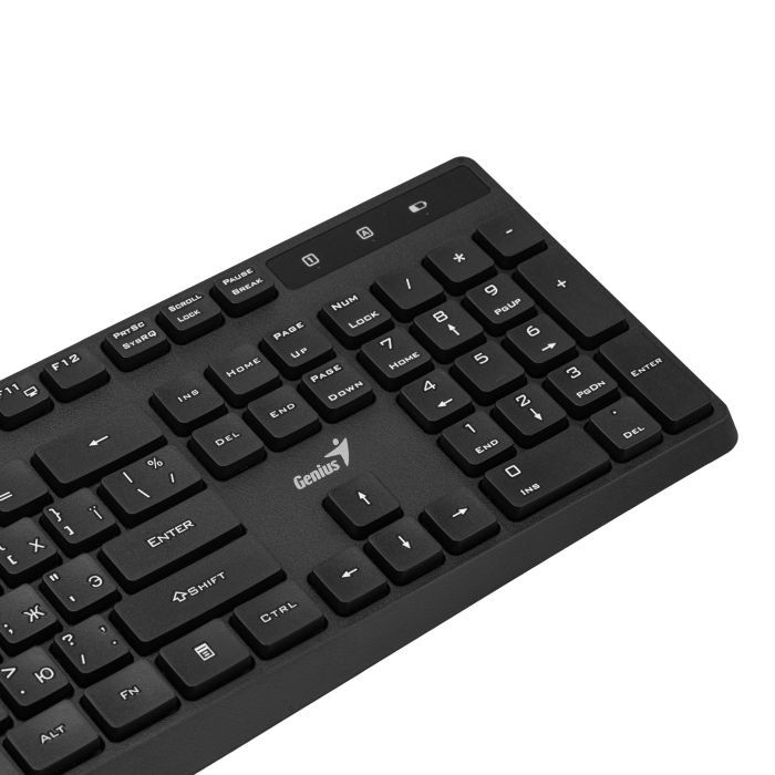 Клавіатура Genius KB-7200 Wireless UA Black (31320002406) зображення 10