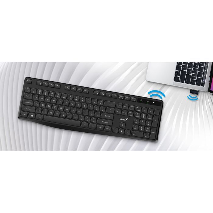 Клавіатура Genius KB-7200 Wireless UA Black (31320002406) зображення 2