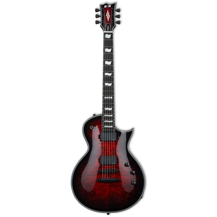Электрогитара ESP E-II Eclipse QM See Thru Black Cherry Sunburst