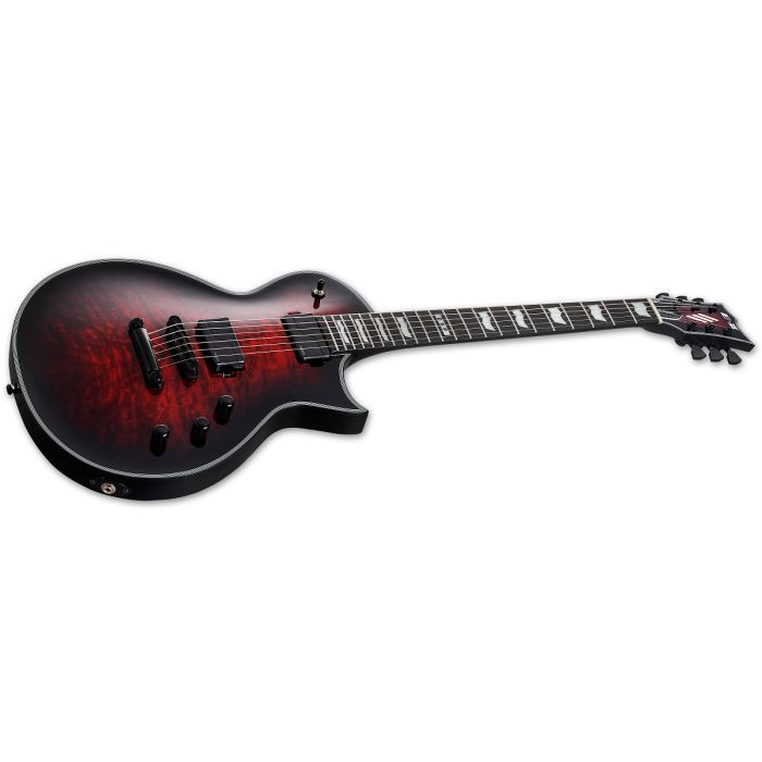 Электрогитара ESP E-II Eclipse QM See Thru Black Cherry Sunburst изображение 2