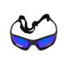 Сонцезахисні окуляри BluWater Hydro Polarized (G-Tech™ blue) Anti-Fog Сині дзеркальні в чорній оправі (BW-HYD-GTB12) зображення 2