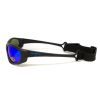 Сонцезахисні окуляри BluWater Hydro Polarized (G-Tech™ blue) Anti-Fog Сині дзеркальні в чорній оправі (BW-HYD-GTB12) зображення 6