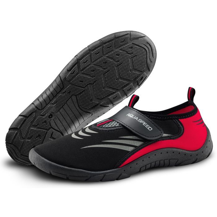 Аквашузи Aqua Speed Aqua Shoe Model 642-27A 35 чорний/салатовий 38 (5908217675989)