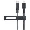Дата кабель USB-C to USB-C 1.8m 140W bio-nylon 544 black Anker (A80F6H11)