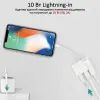 Адаптер Lightning to RJ45 Ethernet + USB 3.0 OTG + Lightning Promate (gigalink-i.white) изображение 4
