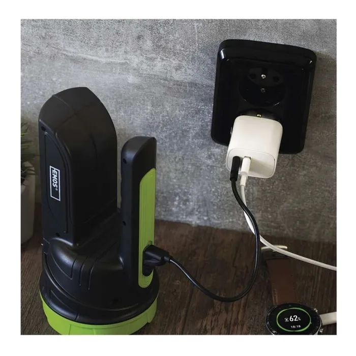 Зарядний пристрій EMOS V02B15 1xUSB-A + 1xUSB-C 15W GaN (V02B15) зображення 12