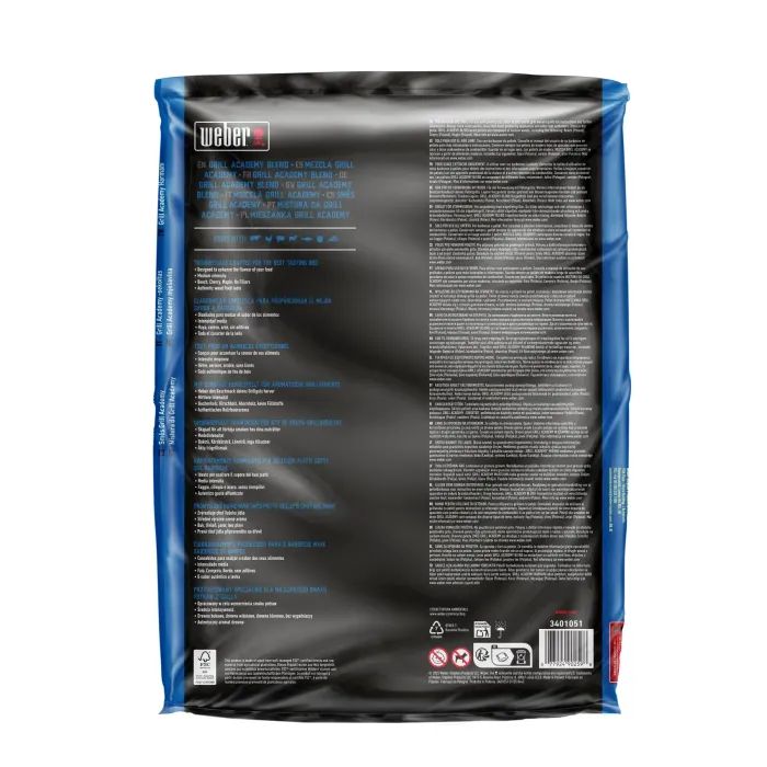 Пелети Weber Деревні суміш FSC Grill Academy Blend, 8 кг (3401051) зображення 2
