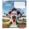 Зошит Школярик Dream house 18 аркушів клітинка (018-3530K) зображення 3