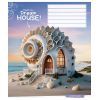 Зошит Школярик Dream house 18 аркушів клітинка (018-3530K) зображення 4