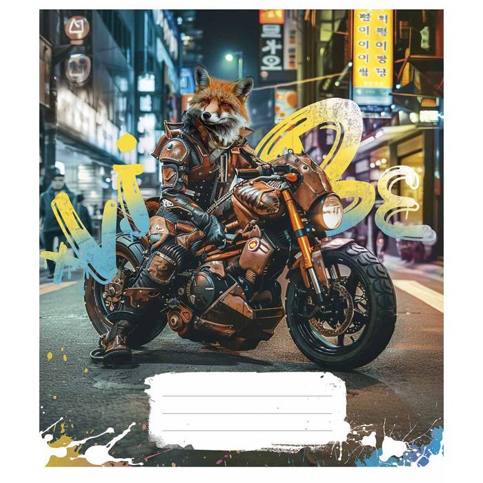 Зошит Школярик Big Bro 48 аркушів клітинка (048-3460K) зображення 5