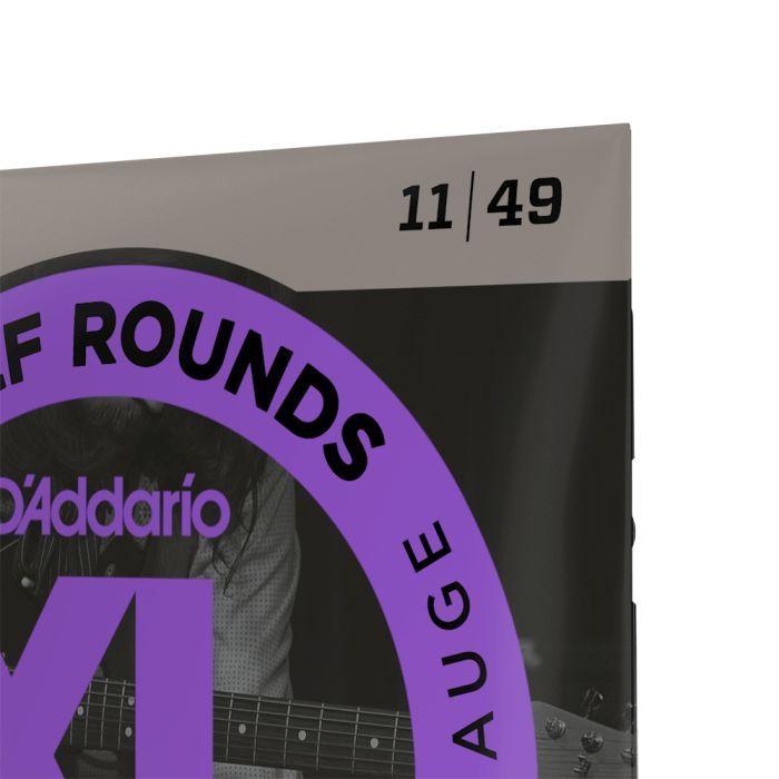 Струни для гітари D'Addario XL Half Rounds Medium (11-49) (EHR370) зображення 4