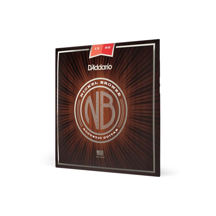 Струны для гитары D'Addario Nickel Bronze Medium (13-56) (NB1356) изображение 4