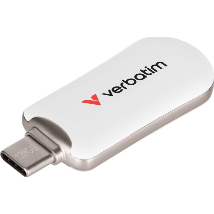 USB флеш накопитель Verbatim 64GB Plectra White USB-C (30228) > цены в Киеве и Украине USB флеш накопитель Verbatim 64GB Plectra White USB-C (30228)