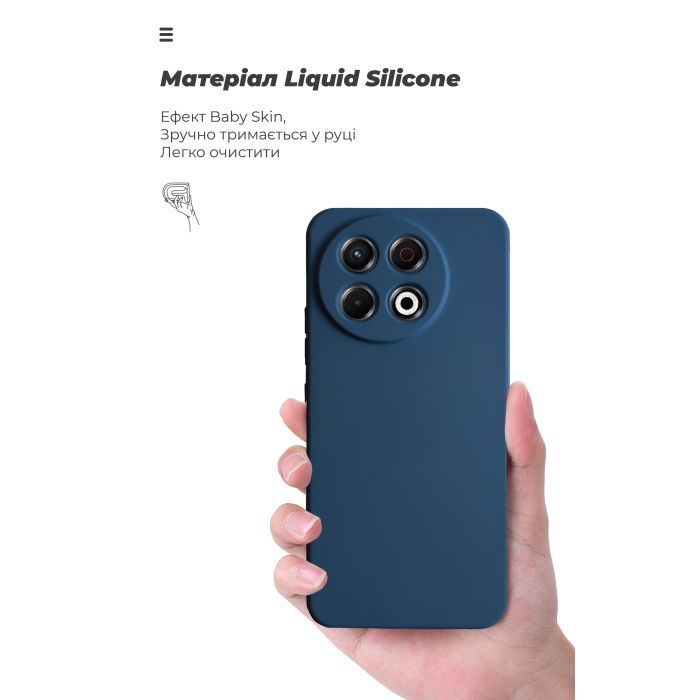 Чохол до мобільного телефона Armorstandart ICON Tecno Spark 30 Pro 4G (KL7)Dark Blue (ARM83314) зображення 7