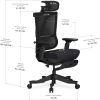 Офисное кресло Mealux S6 Air Fabric Black (HF-S6 F/B) изображение 10