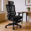 Офисное кресло Mealux S6 Air Fabric Black (HF-S6 F/B) изображение 11