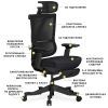 Офисное кресло Mealux S6 Air Fabric Black (HF-S6 F/B) изображение 9