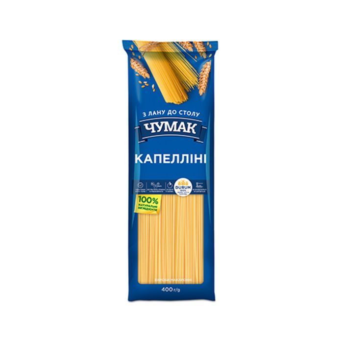 Макарони Чумак Капелліні 400 г (4823096005850)