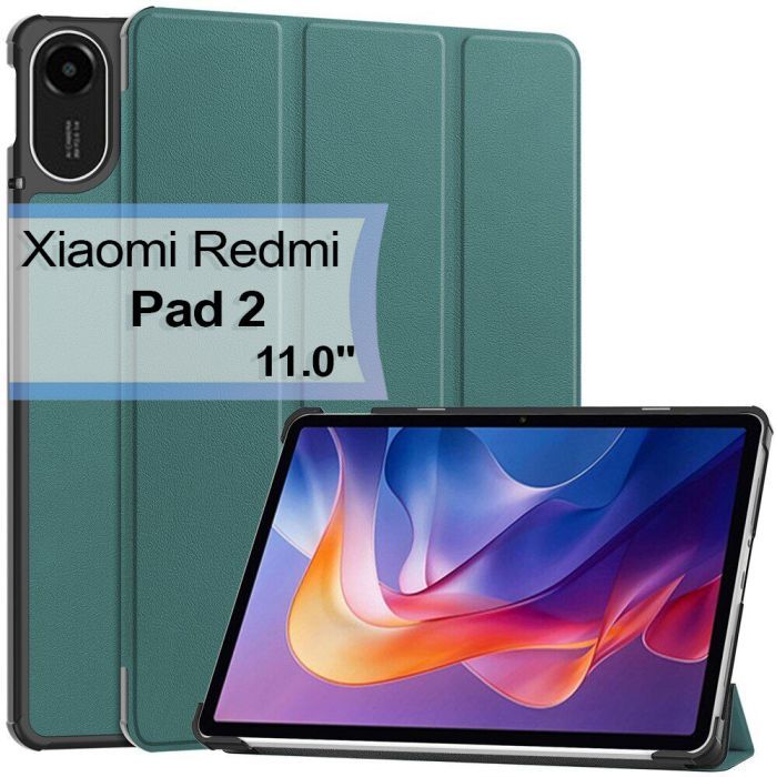 Чехол для планшета BeCover Smart Xiaomi Redmi Pad 2 11.0" Dark Green (713638)