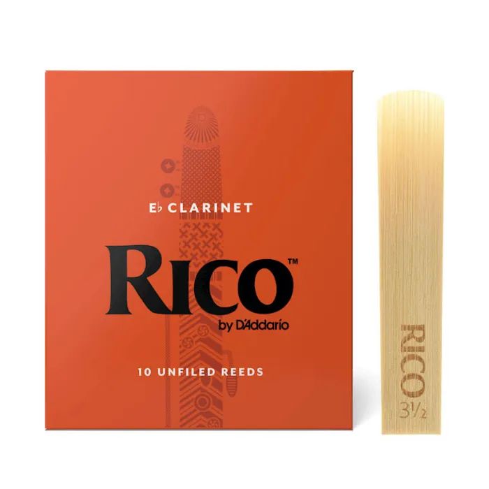 Трость для кларнета D'Addario Rico - Eb Clarinet #2.0 - 10 Pack (RBA1020)