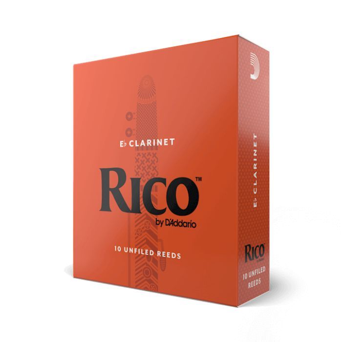 Трость для кларнета D'Addario Rico - Eb Clarinet #2.0 - 10 Pack (RBA1020) изображение 2