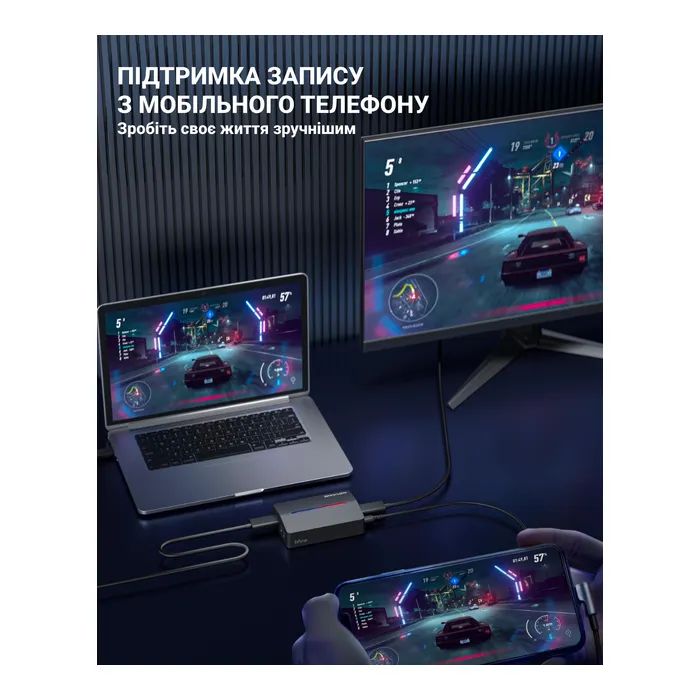 Устройство захвата видео Fifine V3 Game collection card (V3) изображение 8