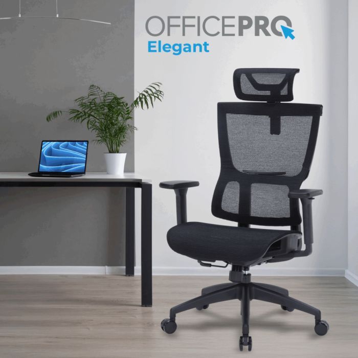 Офисное кресло OfficePro Elegant OC660-B-B-B (OC660-B-B-B) изображение 2