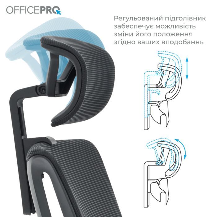 Офисное кресло OfficePro Elegant OC660-B-B-B (OC660-B-B-B) изображение 5