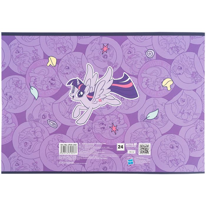 Альбом для рисования Kite My Little Pony, 24 листа (LP25-242) изображение 10