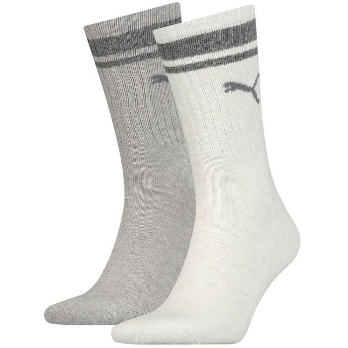 Шкарпетки Puma Crew Heritage Stripe Unisex 261058001-004 фіолетовий/м'ятний 39-42 (8718824801117)