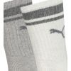 Шкарпетки Puma Crew Heritage Stripe Unisex 261058001-002 світло-сірий 39-42 (8718824801056) зображення 2