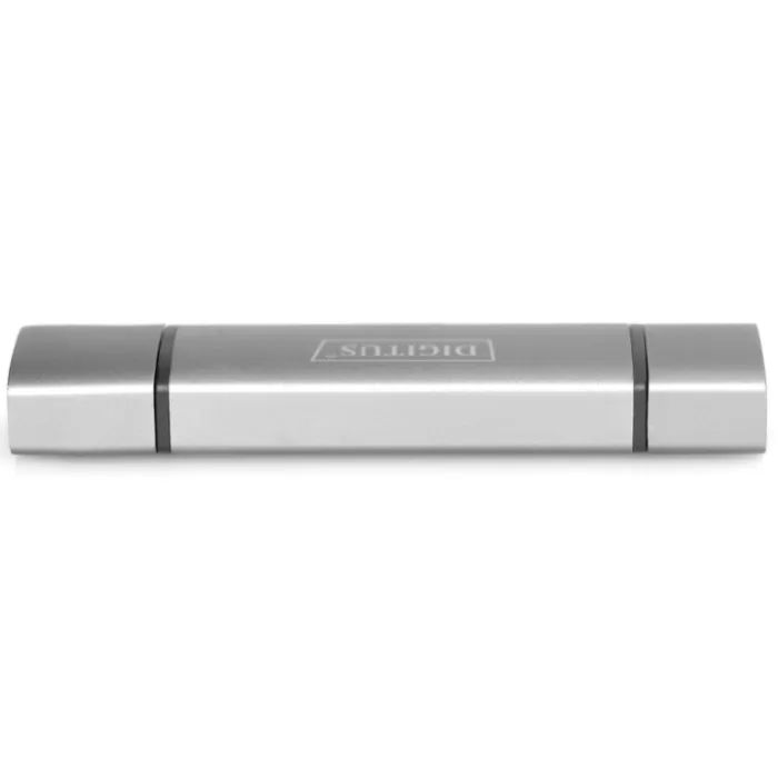 Считыватель флеш-карт Digitus USB-C/USB 3.0 SD/MicroSD (DA-70886) изображение 3