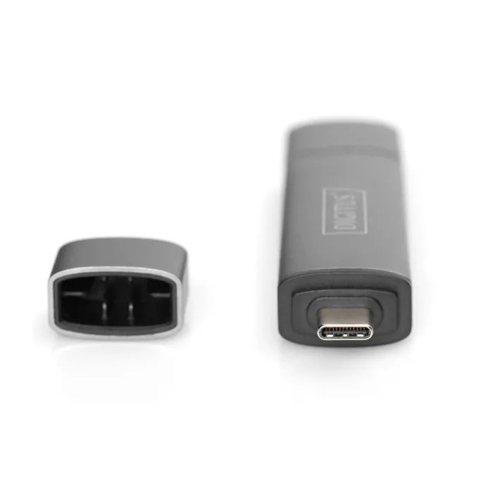 Считыватель флеш-карт Digitus USB-C/USB 3.0 SD/MicroSD (DA-70886) изображение 5