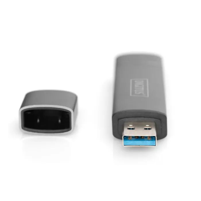 Считыватель флеш-карт Digitus USB-C/USB 3.0 SD/MicroSD (DA-70886) изображение 6