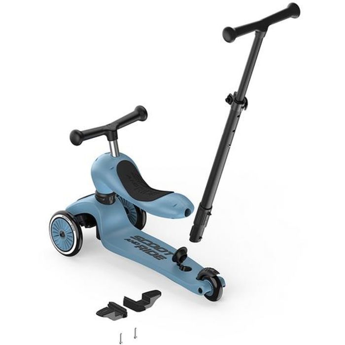 Самокат Scoot&Ride Highwaykick-1 Push and Go пастельно-бузкови (SR-240527-WILDBERRY) изображение 10