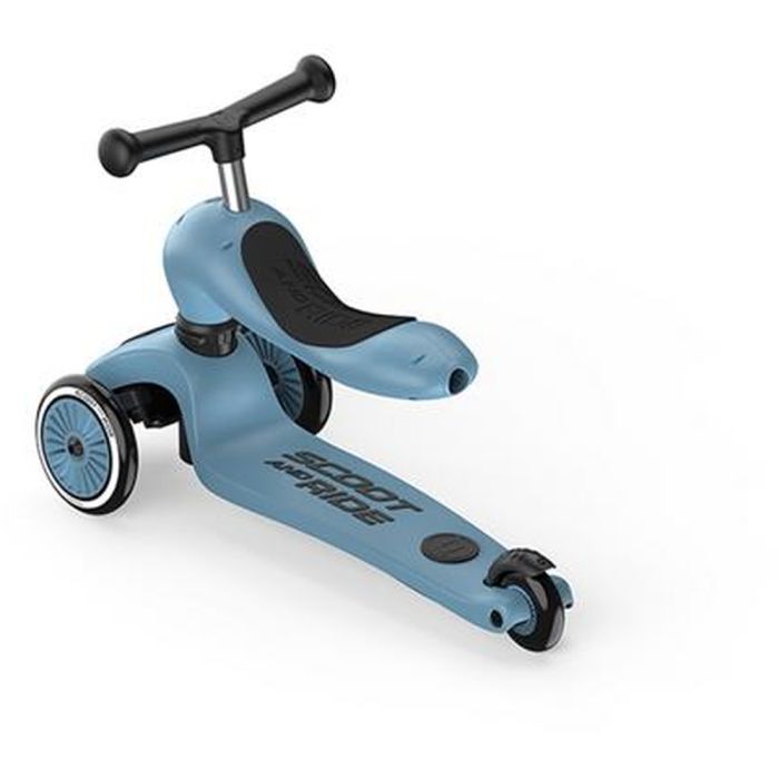 Самокат Scoot&Ride Highwaykick-1 Push and Go пастельно-бузкови (SR-240527-WILDBERRY) изображение 11