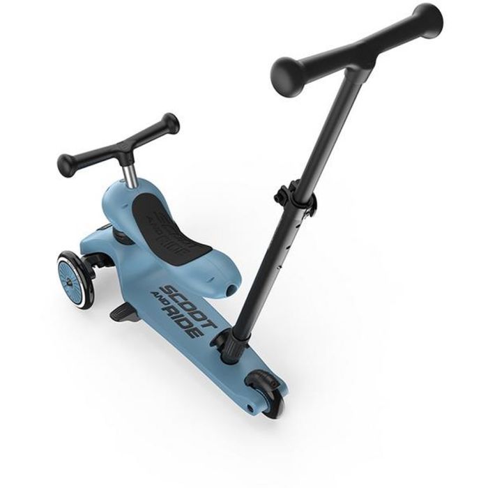 Самокат Scoot&Ride Highwaykick-1 Push and Go пастельно-бузкови (SR-240527-WILDBERRY) изображение 3