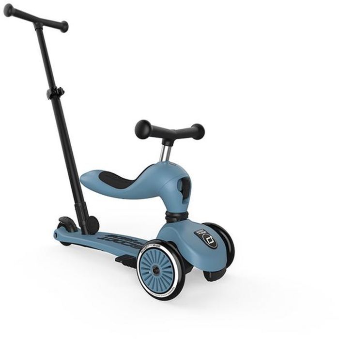 Самокат Scoot&Ride Highwaykick-1 Push and Go пастельно-бузкови (SR-240527-WILDBERRY) изображение 4