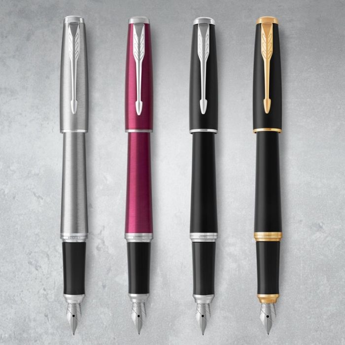 Ручка перьевая Parker URBAN 17 Metro Metallic CT  FP M (30 312) изображение 8