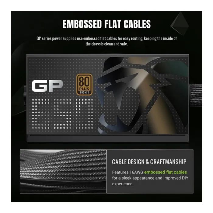 Блок живлення Gamemax 650W (GP 650B) зображення 6